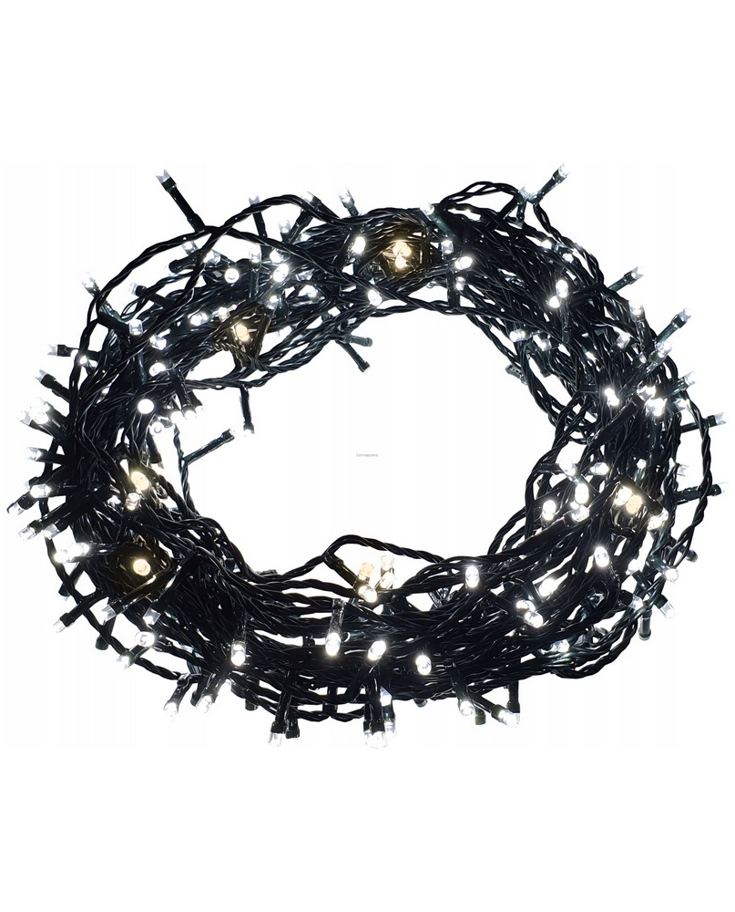 Vianočná LED reťaz FLASH CW+WW 25M