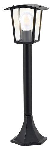 Vonkajšia záhradná LED lampa Rabalux TAVERNA E27, čierna tyč 60 cm, IP44