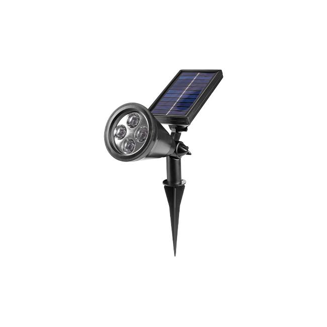 Vstavaná LED solárna lampa 6500K s automatickým súmrakovým senzorom