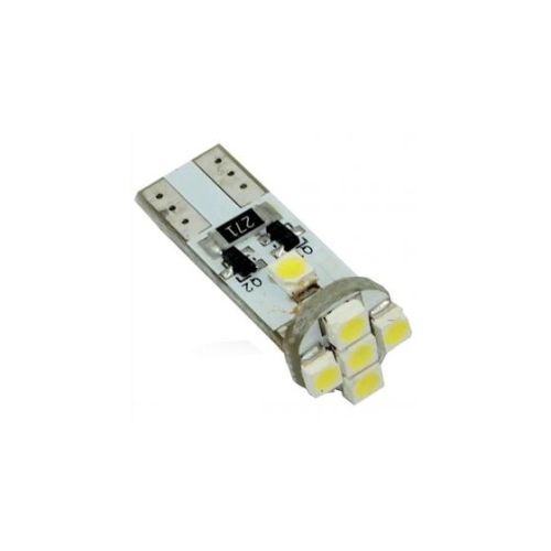 Wedge 7 LED SMD 3528 12V CANBUS biela studená