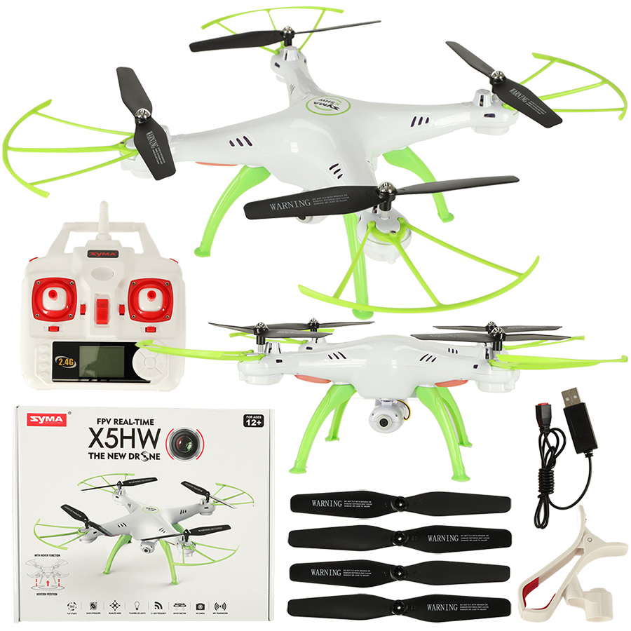 WI-FI KAMERA DRONU SYMA X5HW 2,4GHZ BIELA