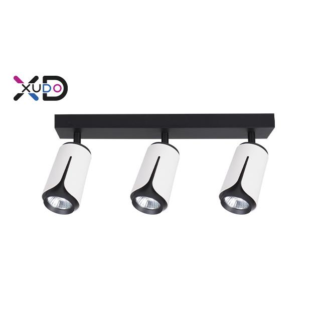XD-IK263W GU10 LED nástenné svietidlo x3 biela + čierna