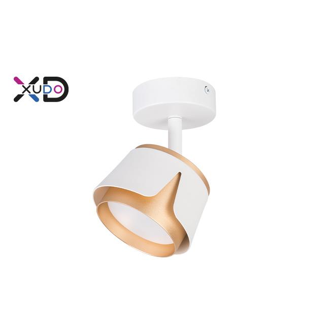 XD-IK281W GX53 LED nástenné svietidlo x1 biela+zlatá