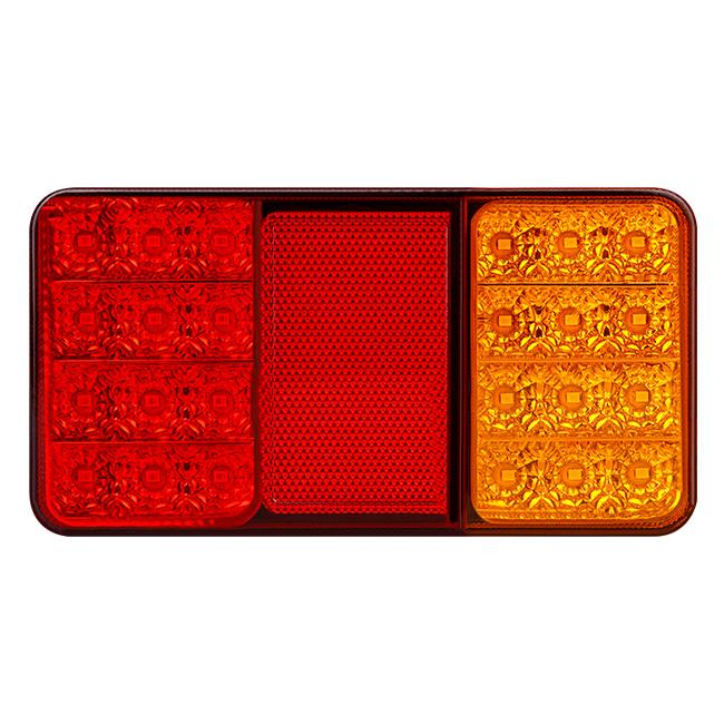 Zadné kombinované LED svetlo 3v1, 12V-24V – pravé