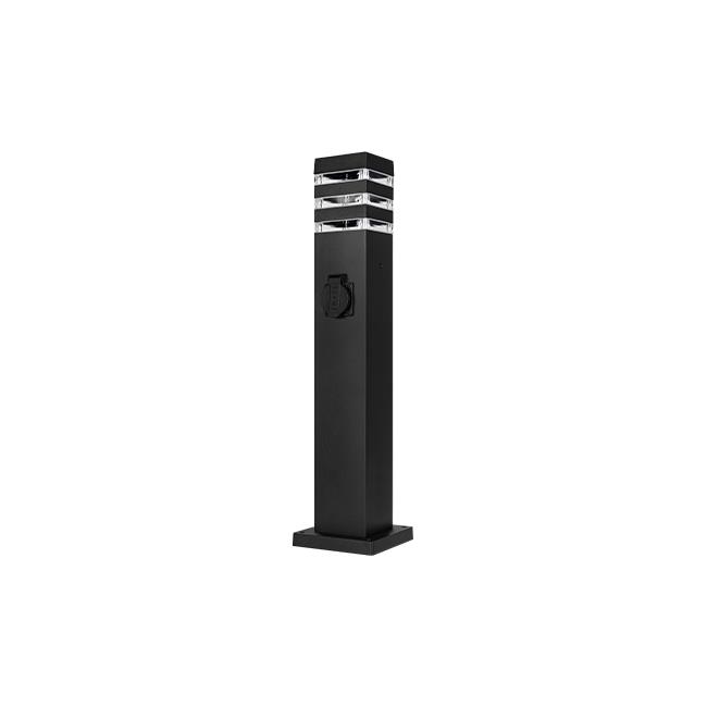Záhradný stĺpik Malibu E27 max. 60 W so zásuvkou 230 V, IP54