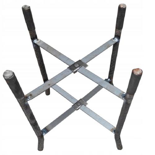 Základová kotva pre stĺp osvetlenia 240x240mm