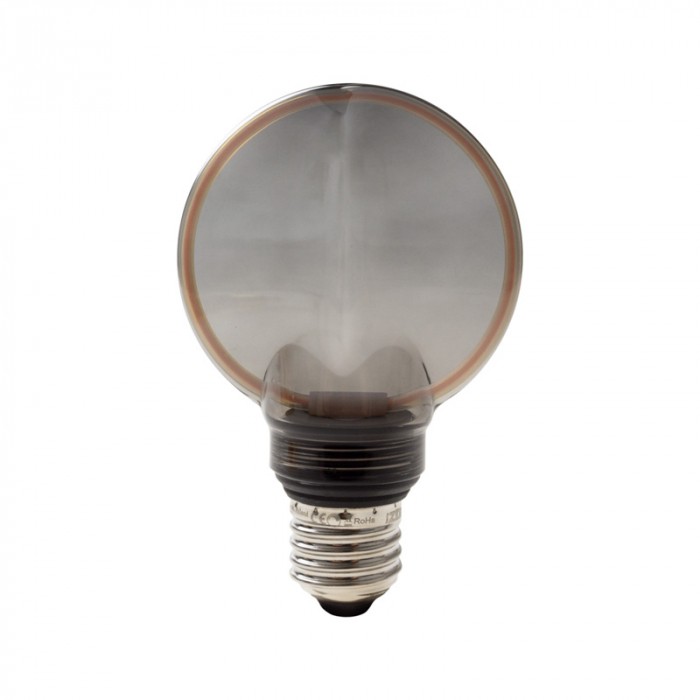 Dymová – dekoratívna LED žiarovka 4W 100lm E27 G80